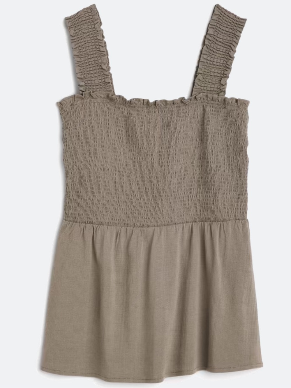 Lanna Sleeveless Smocked Woven Top